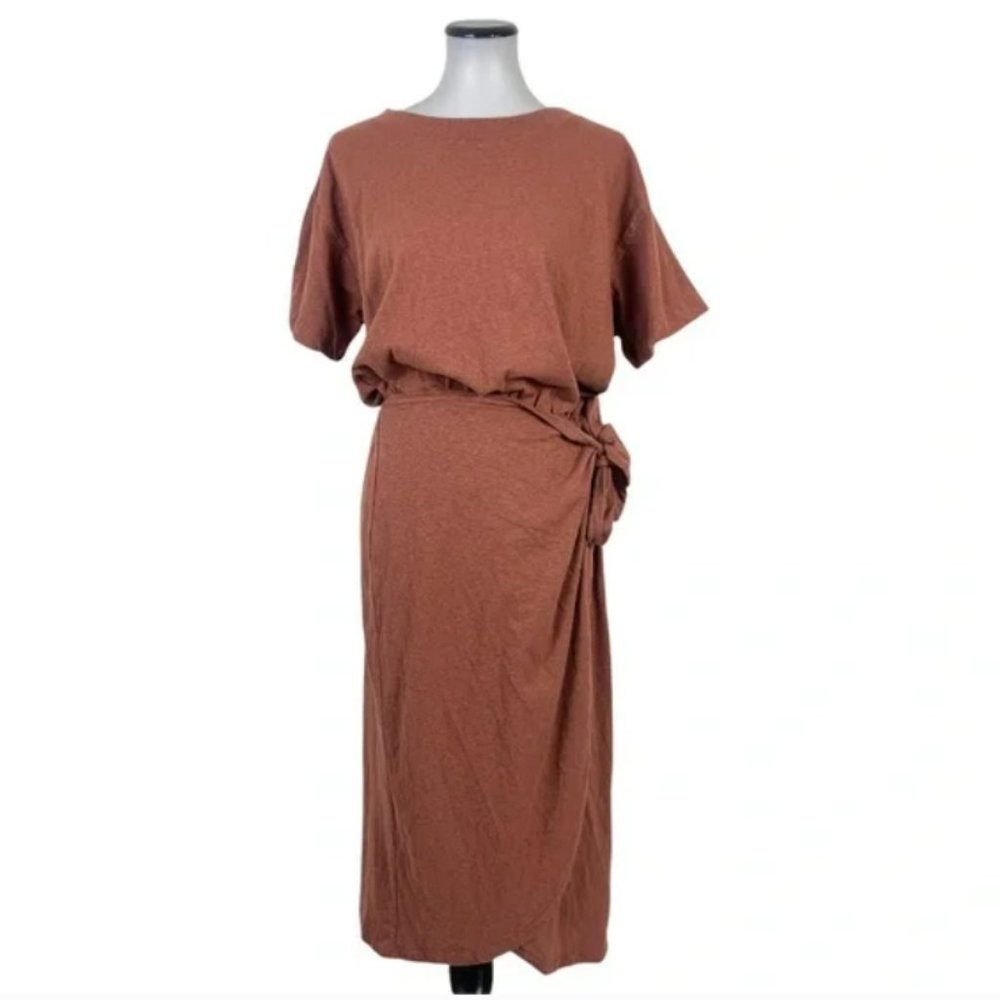 Free People Beach Leila Midi Wrap Dress